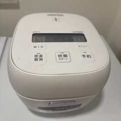 タイガーマイコンジャー炊飯器0.54L　JBS-A055-MWホワイト