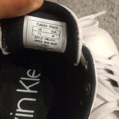 美品Calvin kleinスニーカーの画像