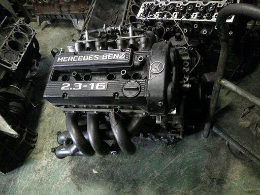 Mベンツ190E-23-25-16Vコスワースエンジンリビルトヘツト販売
