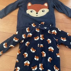 80、90サイズトップス(テータテート、フタフタ、H&M)の画像
