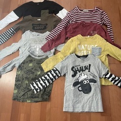 120サイズ男の子服まとめ売り ２２着の画像