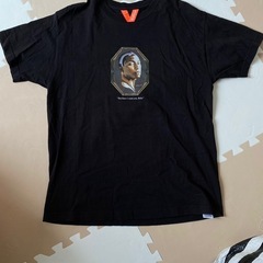 Frontin' グラフィックTシャツ 黒