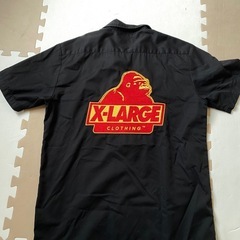 XLARGE ブラック 半袖シャツ Mの画像