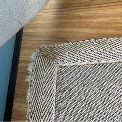 LOWYA 正方形ラグ シャギーラグ の画像