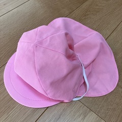 カラー帽子 ピンク