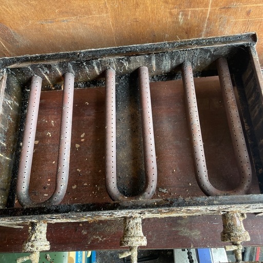 たこ焼き器 屋台 業務用 業務用 たこ焼き器 銅板 10穴 4連 都市ガス