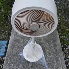 音声 扇風機 べージュ