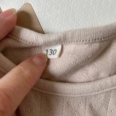 フリル付き刺繍チュニック 130サイズの画像