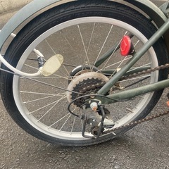 折りたたみ自転車　6段変速付き　受渡予定者決定の画像