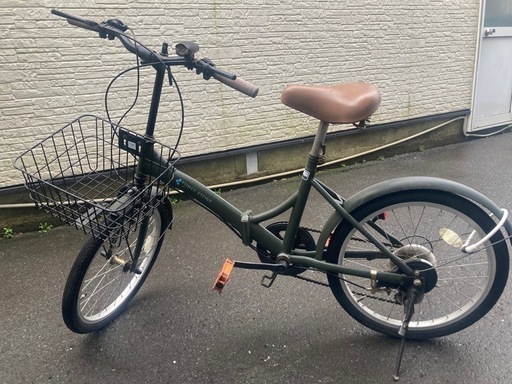 折りたたみ自転車 (n) 向山の折りたたみ自転車の中古あげます