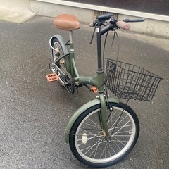 折りたたみ自転車　6段変速付き　受渡予定者決定の画像