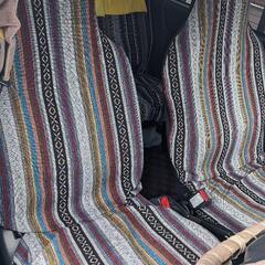 シートカバー　運転席　助手席　2脚分　カスタムカー　ハイエース　...