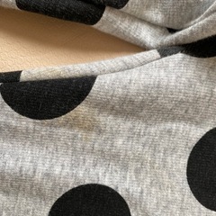 ドット柄 裏起毛 の画像