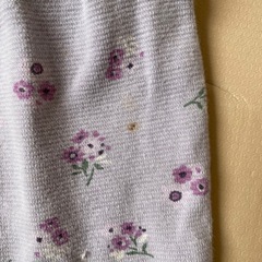 花柄ズボン120cm 薄紫色の画像