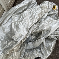 バイクの荷物入れの画像