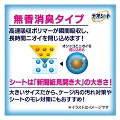 5パックセット デオシート ペットシート スーパーワイドの画像