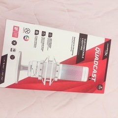 HyperX QuadCast S マイク ホワイト 【定価21.300】の画像