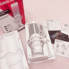 HyperX QuadCast S マイク ホワイト 【定価21...