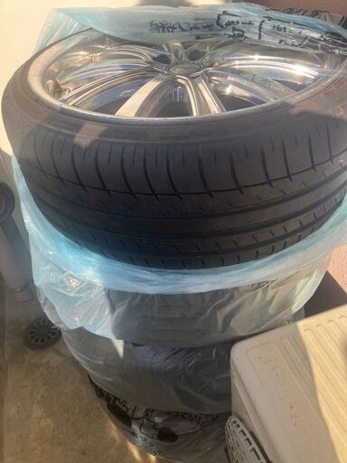 ?【クラウン等に】ブリヂストン POTENZA SPORT 225/35R19 ホイール付き 4本セット【スポーツタイヤ・夏用】