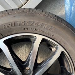 ❣️アルミホイール　サマータイヤ❣️  国産メーカー　使用少の画像
