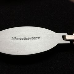 MERCEDES-BENZ メルセデス・ベンツ キーリング カーボン + アルミ製 未使用　新古品 / B9 1 50 2370の画像