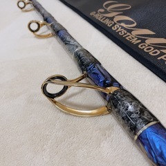 マグロ釣りに！ 剛樹 DESIGNS BLACK MH 205 デザインブラック 釣竿の画像