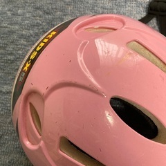 ヘルメット 自転車 ピンクの画像