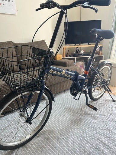 中古６段変速２０インチ折り畳み自転