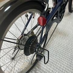 中古６段変速２０インチ折り畳み自転の画像