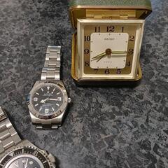 SEIKO   アンティーク目覚まし時計　手巻き