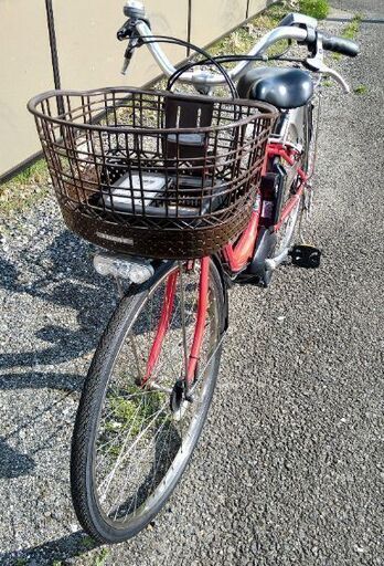 ヤマハ、パス。中古電動アシスト自転車２７インチ