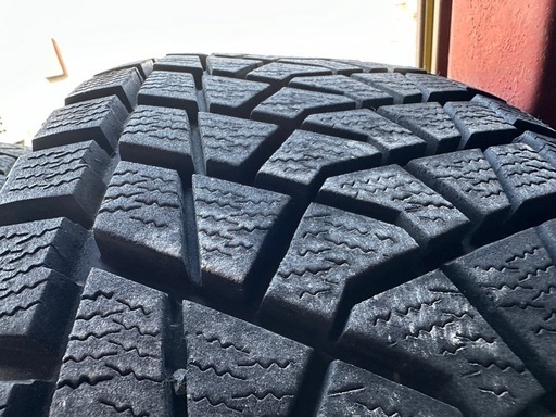 FJクルーザー純正鉄ホイール　スタッドレスタイヤ265/70-17R