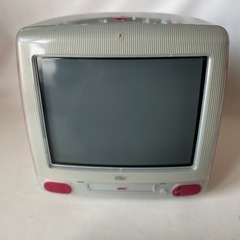Apple アップル iMac G3 モニター スケルトン レッド 中古品