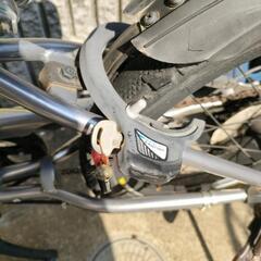 (難あり)20インチ子供自転車クロスバイク鍵付きの画像