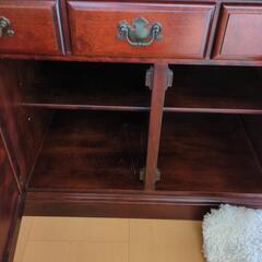 大正ロマンインテリア二段重ね収納棚、本棚の画像