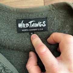 ワイルドシングス　ボアコート　S
の画像