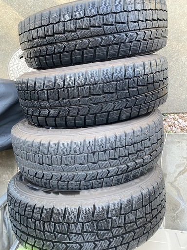 美品185/65R15 PCD100スタッドレスアルミセット スタッドレスタイヤ4