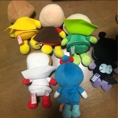 アンパンマンと仲間たちぬいぐるみ6体の画像