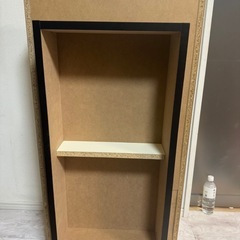 美品　モダンデコ センターテーブル 木製 ガラステーブル 北欧 スクエアデザインの画像