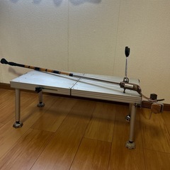 ヘラブナ用釣り台、竿セット