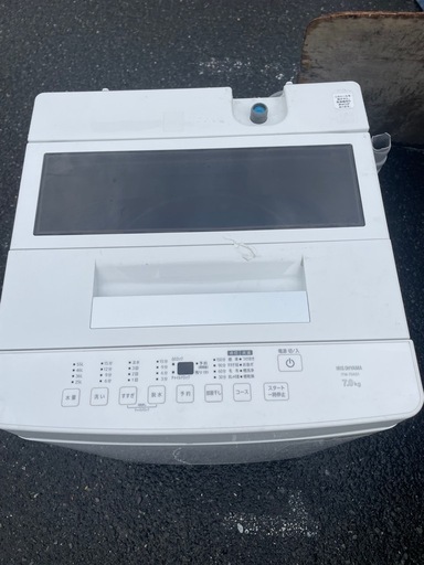 北九州市内配送無料　保証付き　2024年製全自動洗濯機 7.0kg ITW-70A01-W