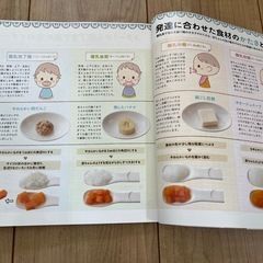 離乳食、本の画像