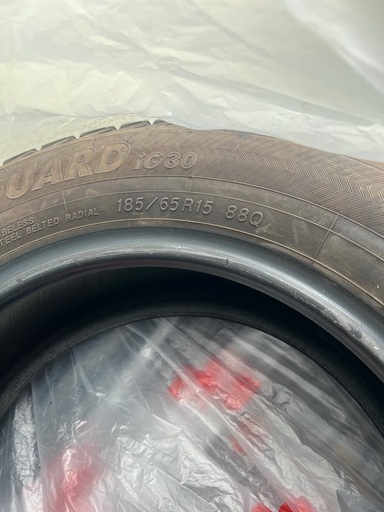 185/65R15スタッドレス・タイヤ(ホイル付かない)