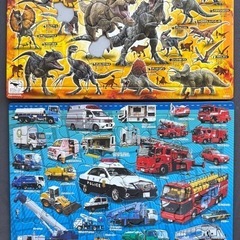 トミカ ジュラシックワールドのパズル