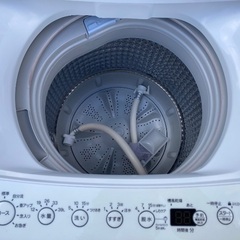 洗濯機　2021年製の画像