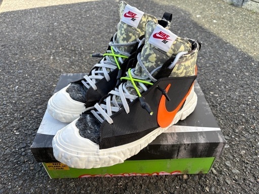 27cm NIKE BLAZER MID READYMADE  ナイキ ブレーザー ミッド レディメイド AJ1