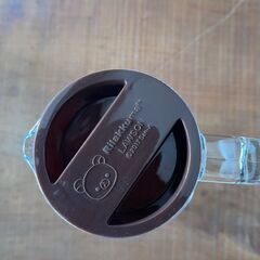 冷茶麦茶に　リラックマ　ガラスピッチャーの画像