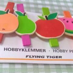 【新品】フライングタイガー FLYING TIGER 木製クリッ...