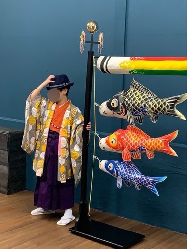 室内鯉のぼり