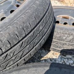 転がし用タイヤ4本　165/70/R14の画像